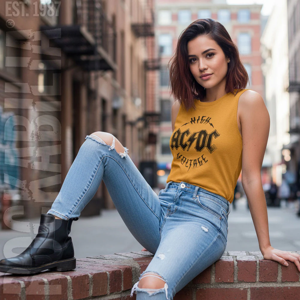 AC/DC AC/DChv Womens Tank - Image 2