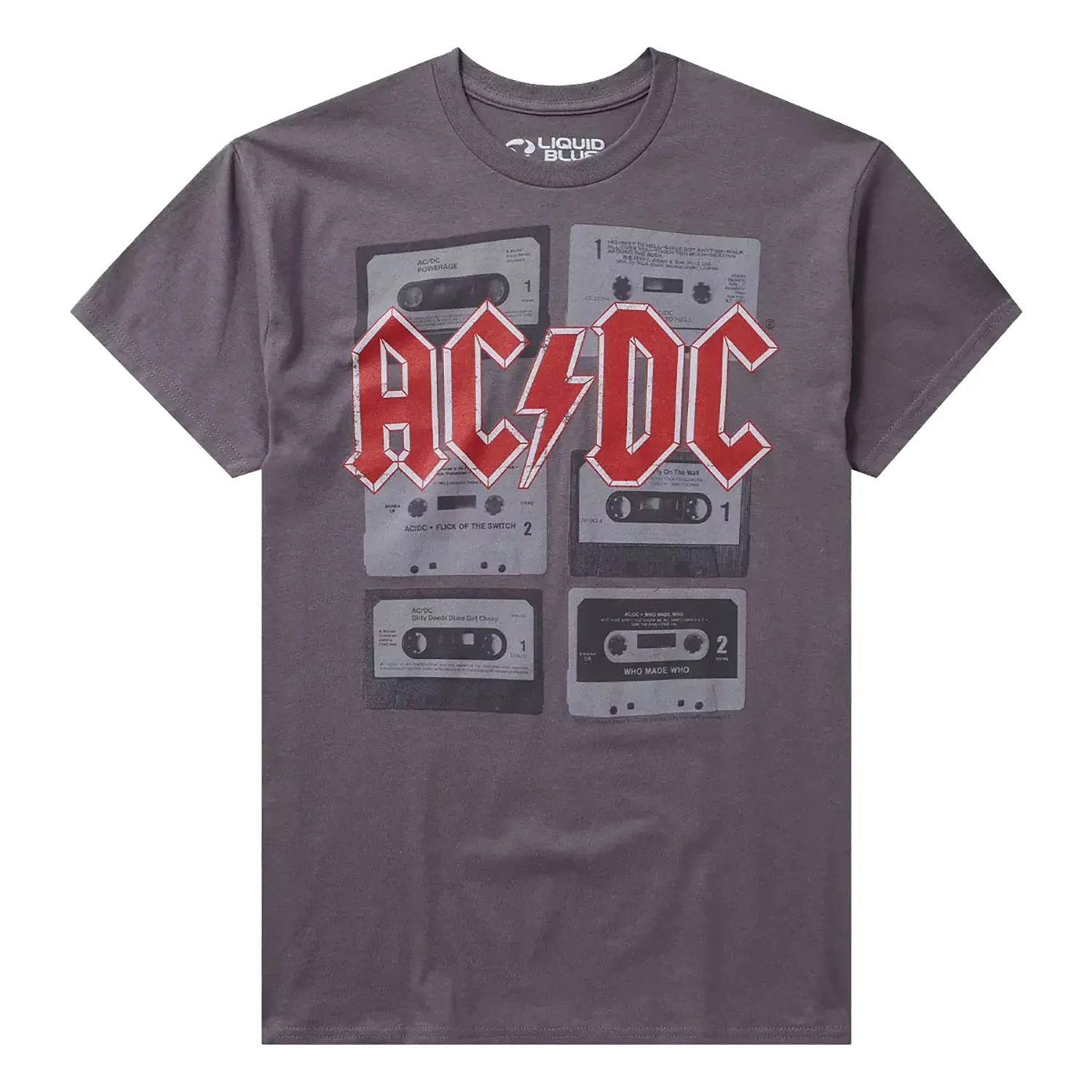 AC/DC Cassettes T-shirt