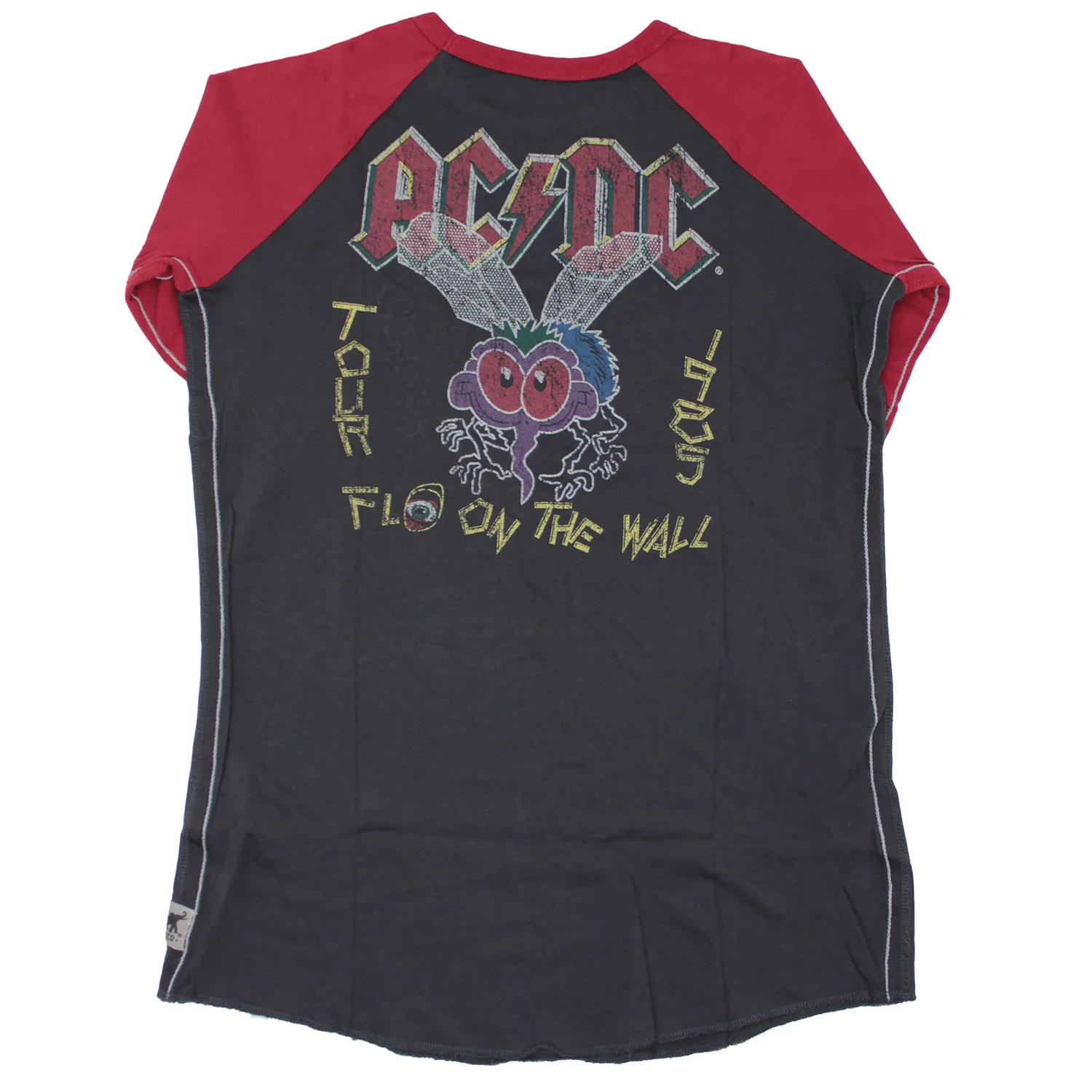 AC/DC Fly On The Wall Youth Raglan by TRUNK LTD Childrens T-shirt - Image 2