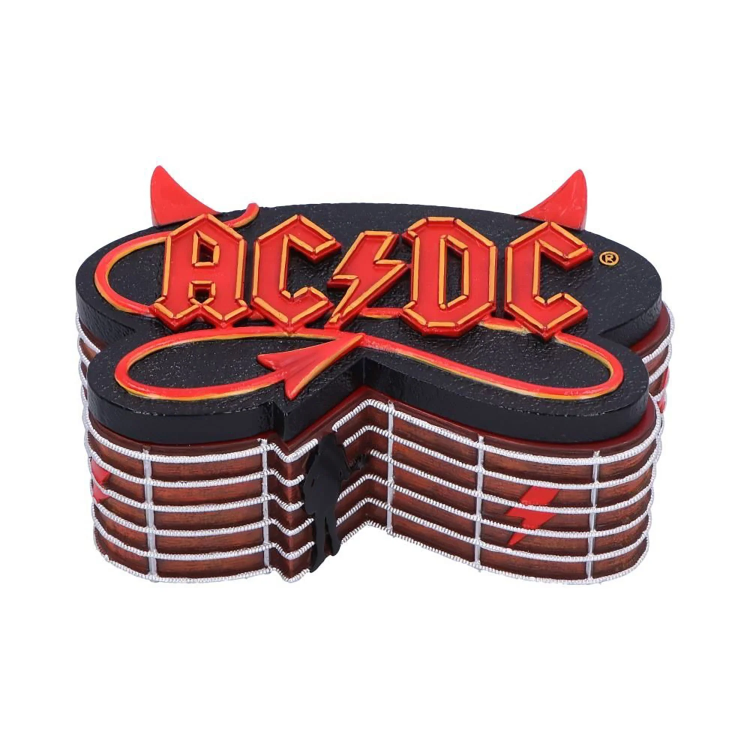 AC/DC Logo Guitar Inspired Box 15cm Box Set