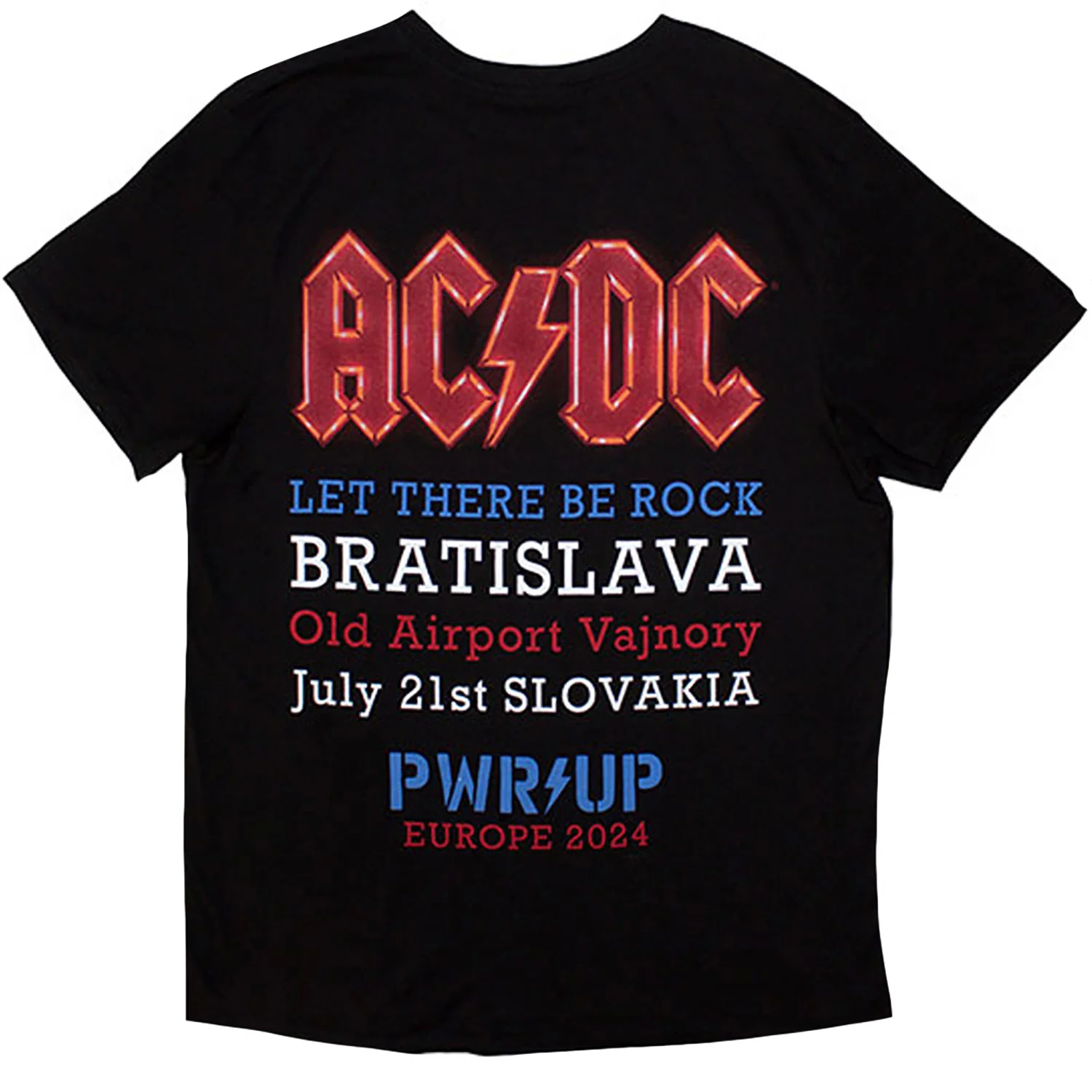AC/DC Pwr-up Bratislava '24 T-shirt - Image 2