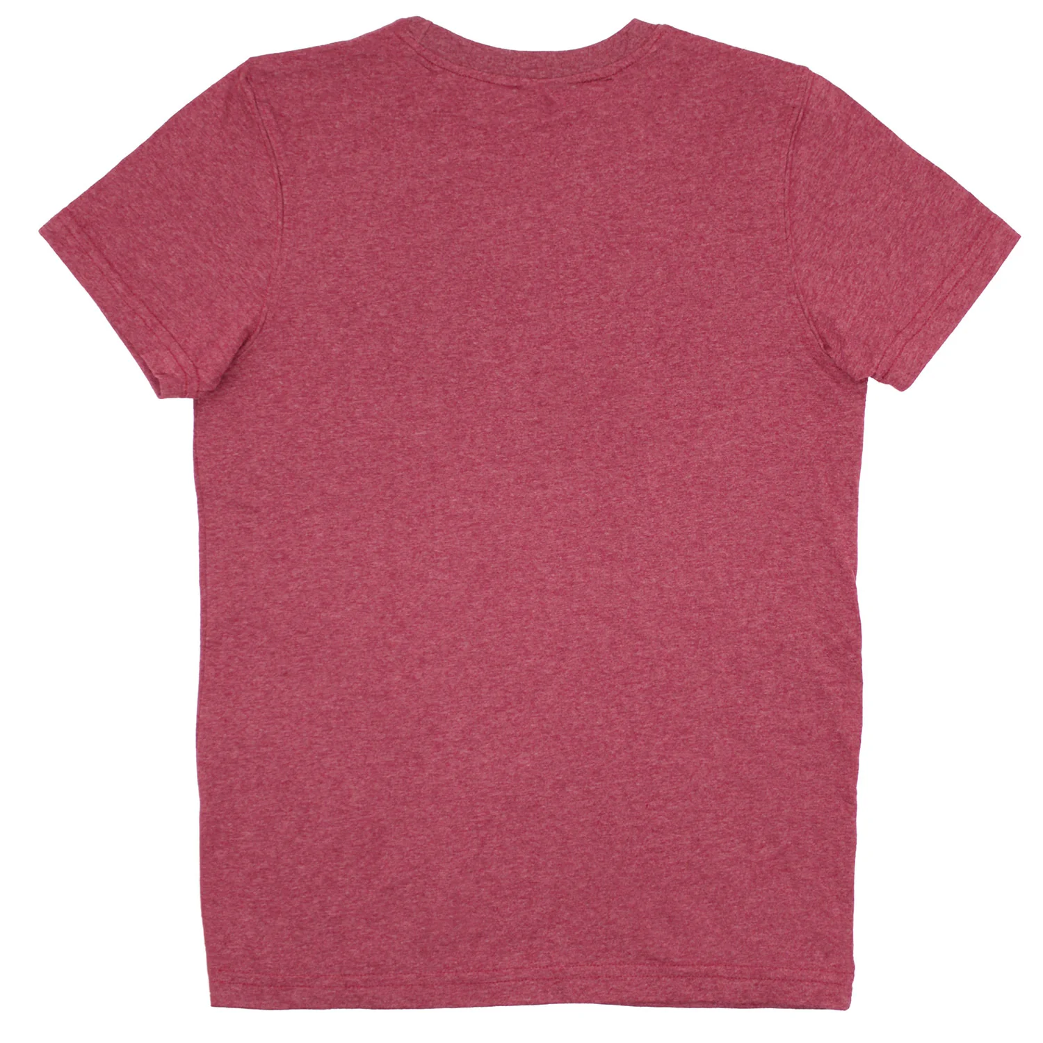 AC/DC Red Logo On Heather Red T-shirt T-shirt - Image 2