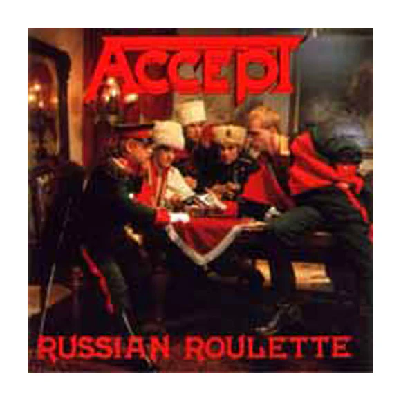 Accept Russian Roulette Compact Disc CD