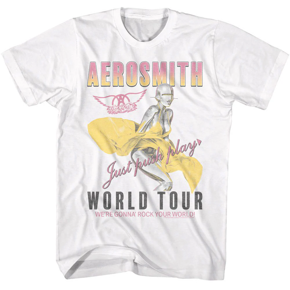 Aerosmith Aerosmith Just Push Play T-shirt