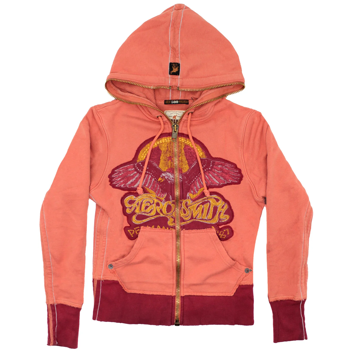 Aerosmith Eagle by TRUNK LTD Girls Jr Hooded Sweatshirt