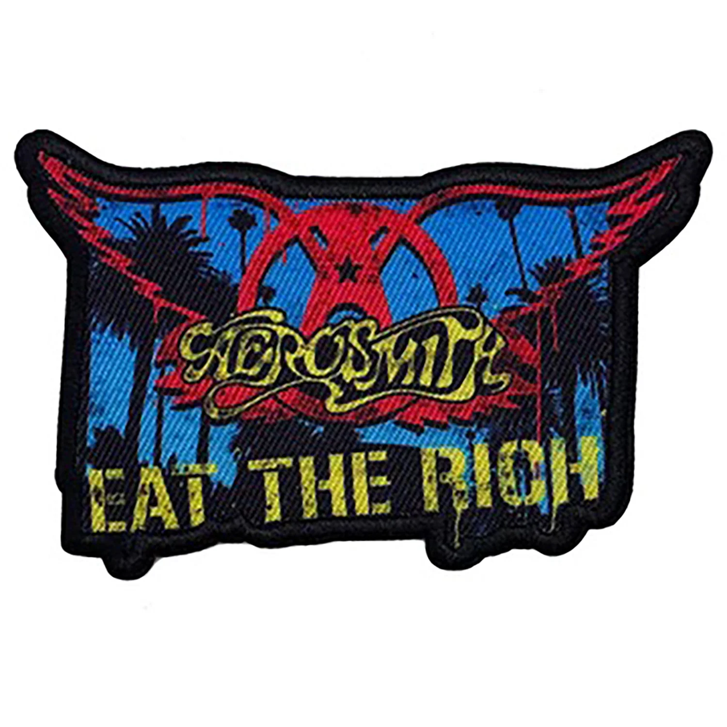 Aerosmith Eat The Rich Embroidered Patch