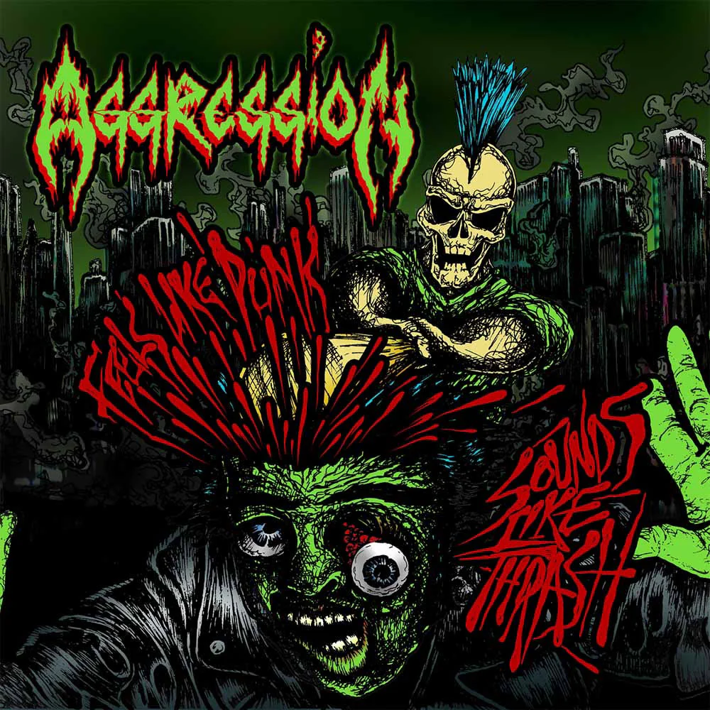 Aggression Feels Like Punk, Sounds Like Thrash Compact Disc Digi CD