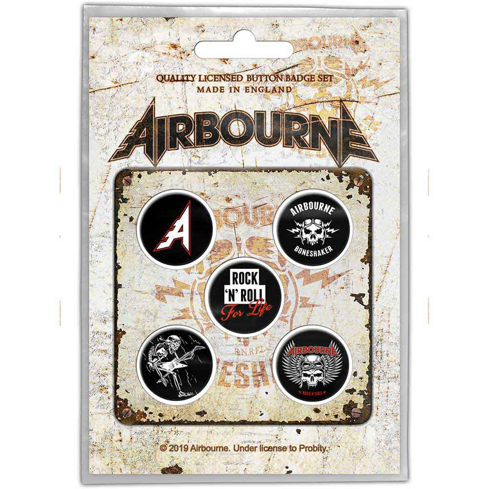 Airbourne Boneshaker Collector Items