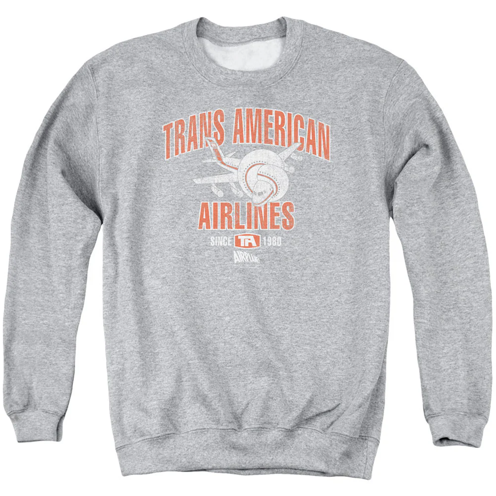 Airplane Trans American Adult Sweatshirt
