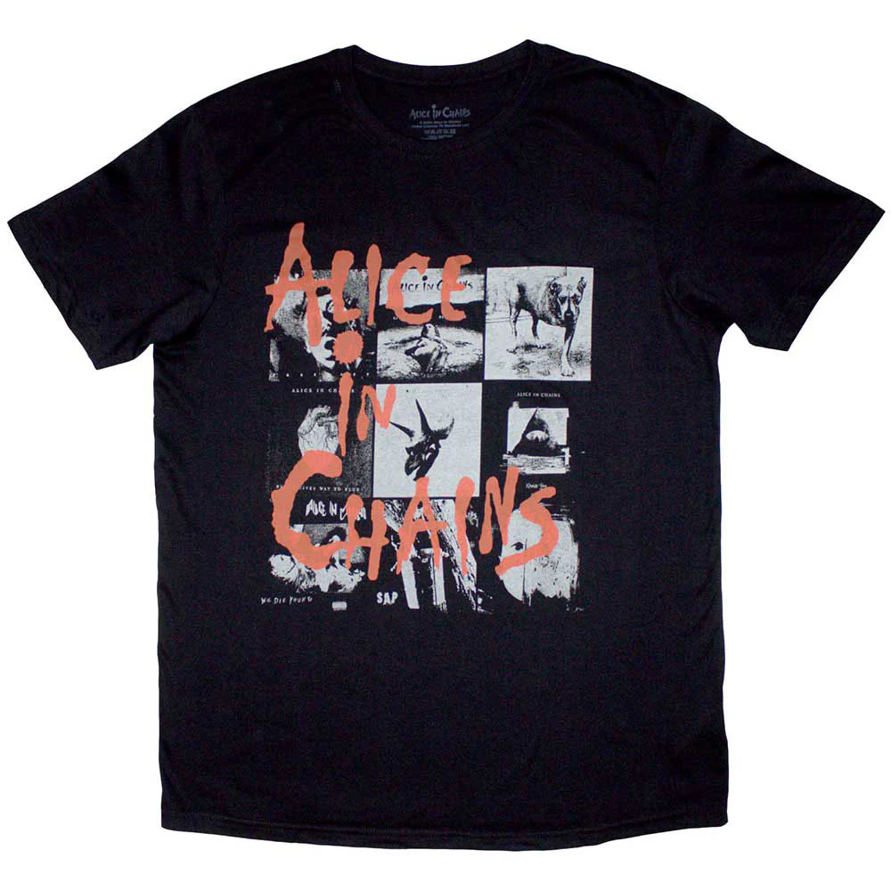 Alice In Chains Albums Montage T-shirt