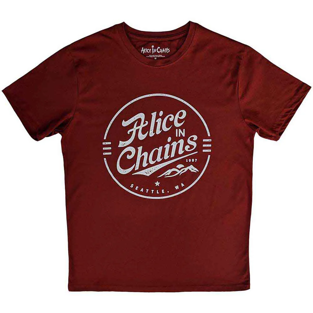 Alice In Chains Circle Emblem T-shirt