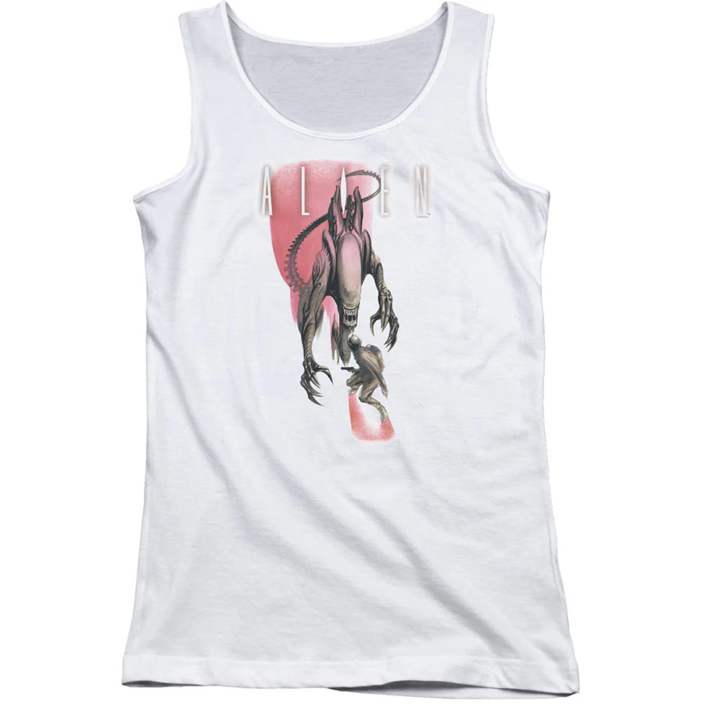 Alien Face Off Womens Tank