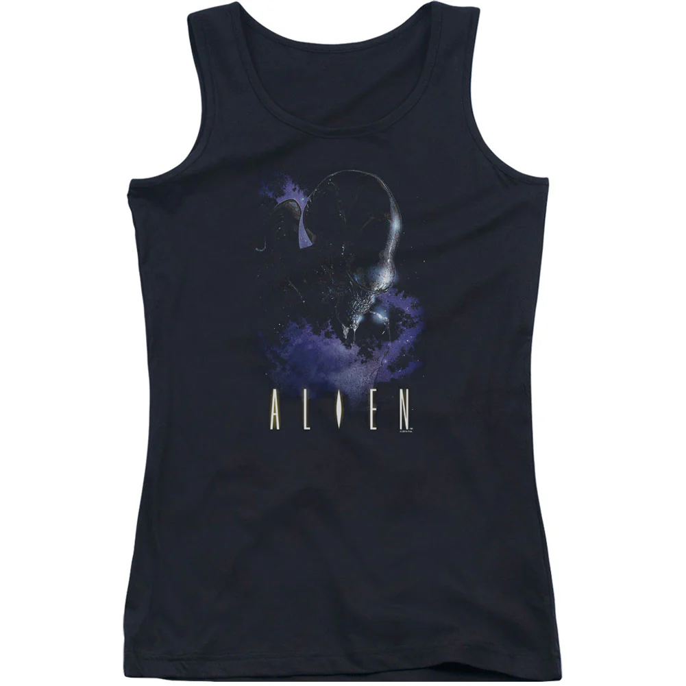 Alien In Space Womens Tank