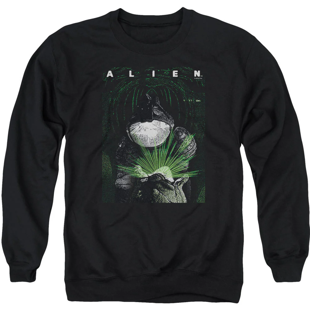Alien Take A Peak Adult Sweatshirt