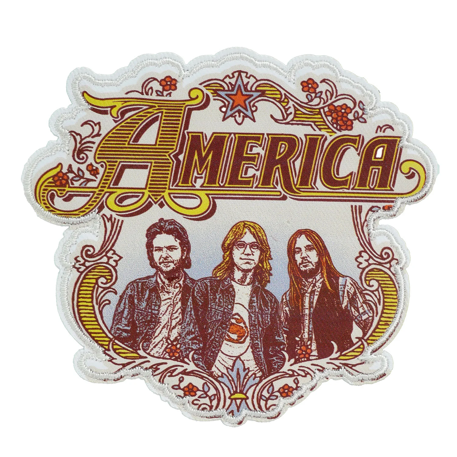 America Emblem Embroidered Patch