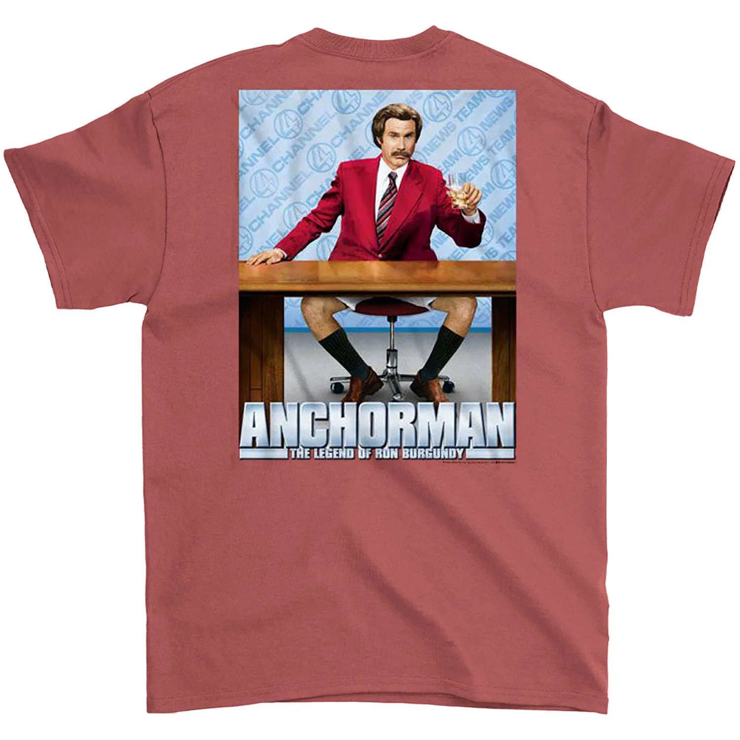 Anchorman Anchorman Stay Classy Front And Back T-shirt - Image 2