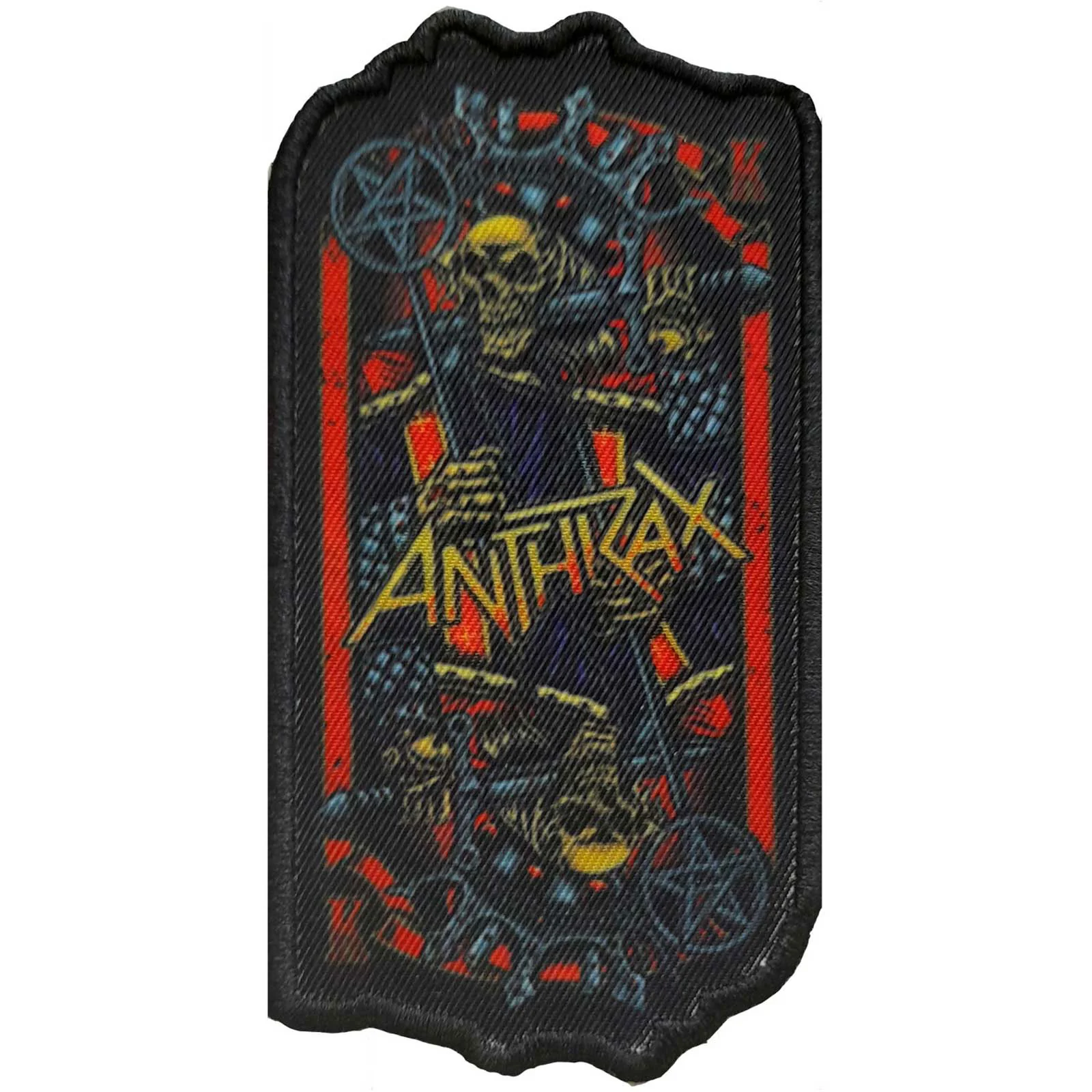 Anthrax Evil King Woven Patch