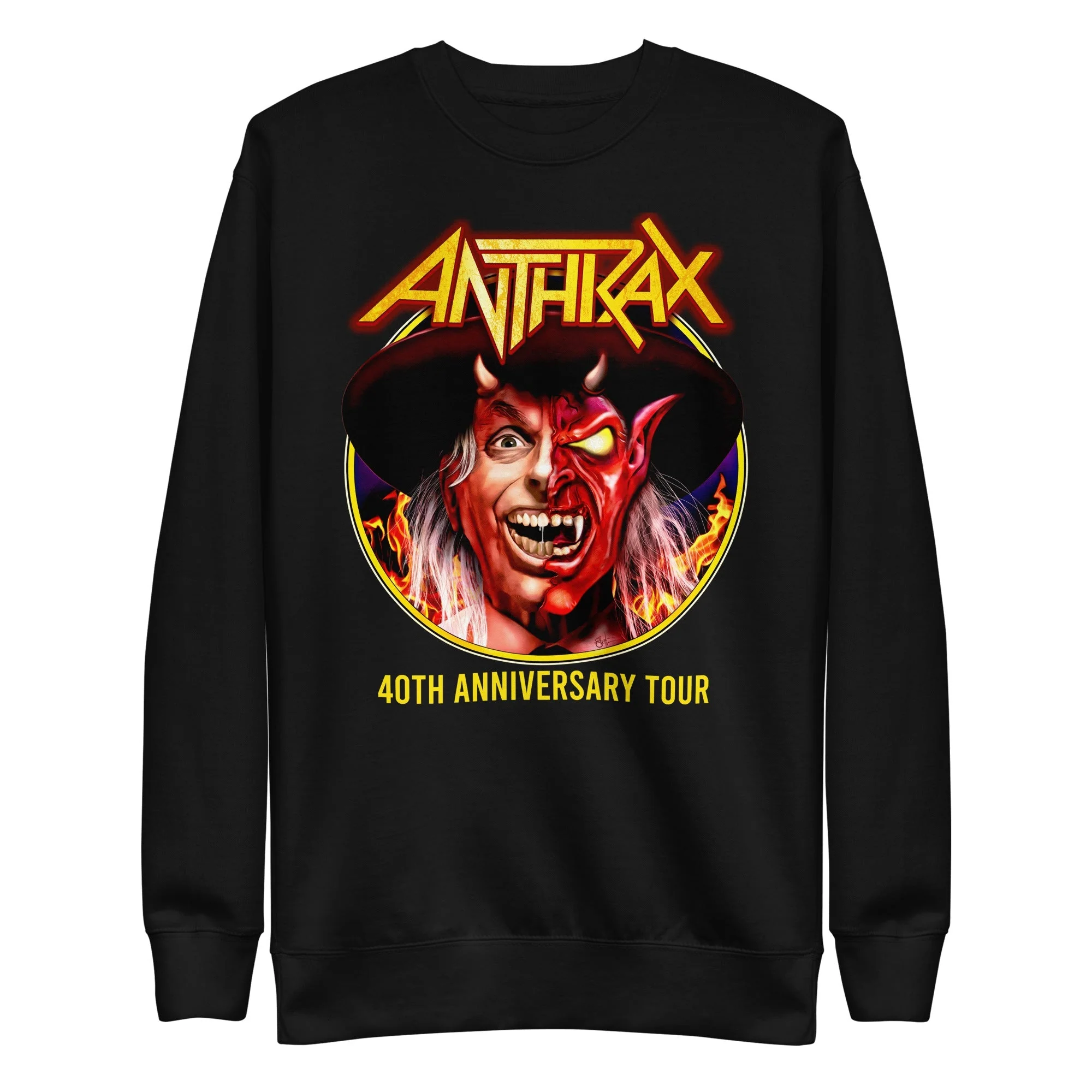 Anthrax - Half Devil Sweatshirt - Image 2