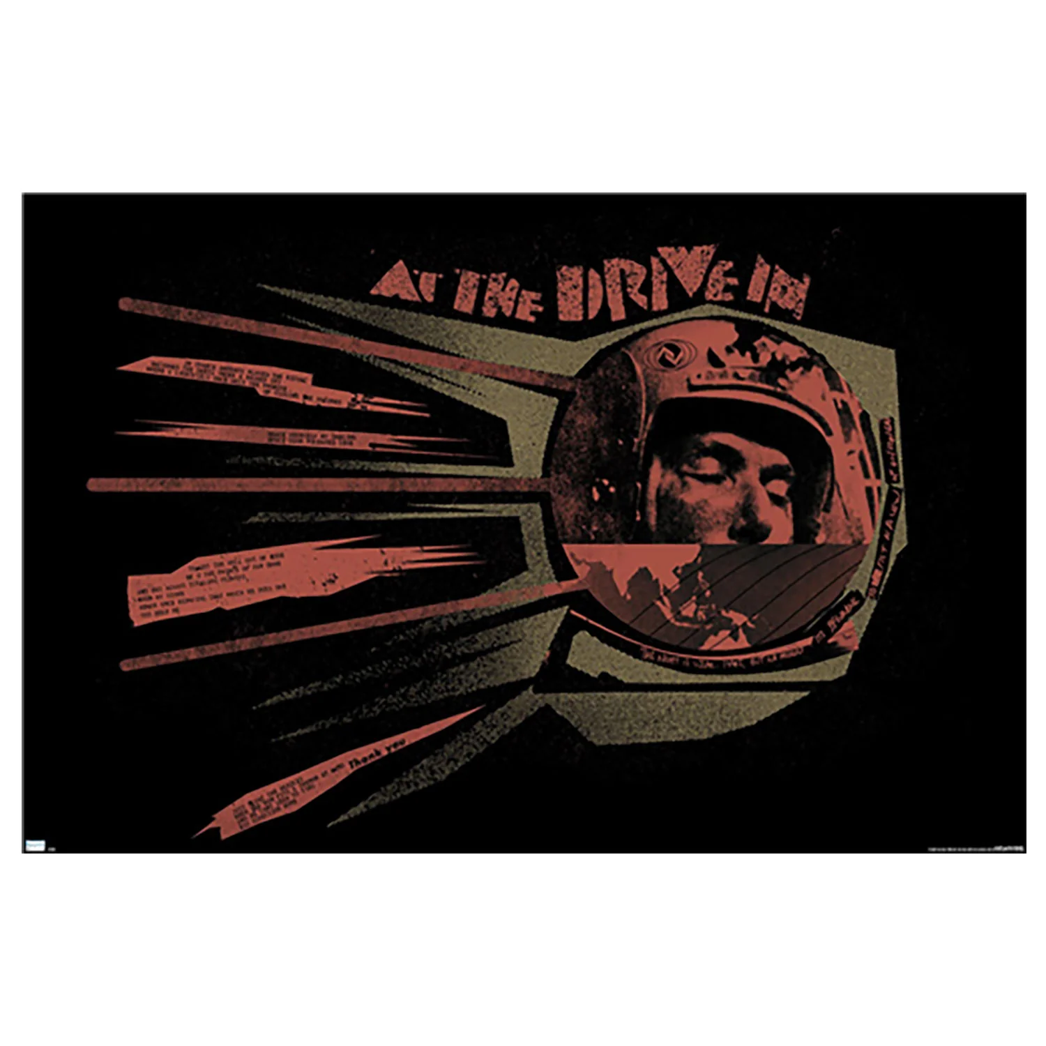 At The Drive In Sputnik Domestic Poster