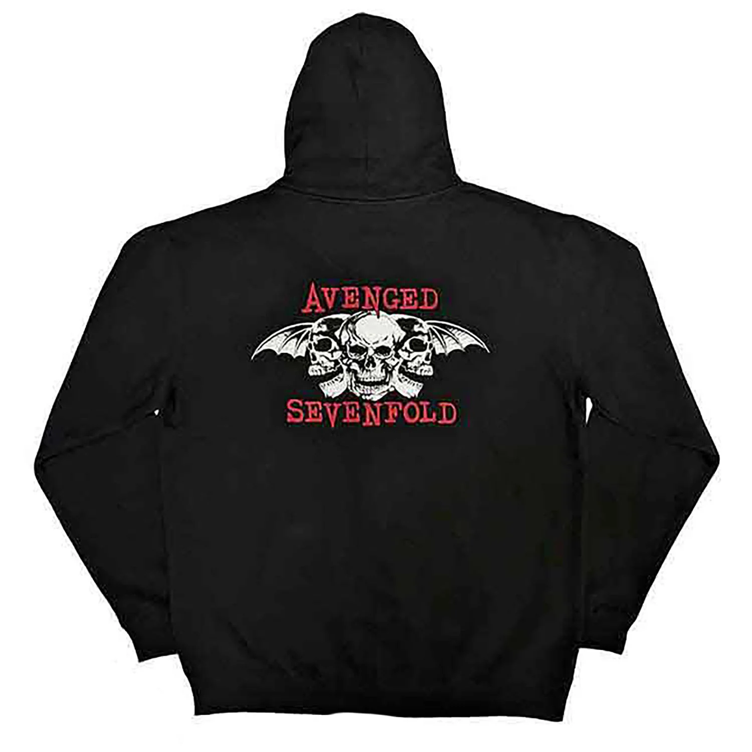 Avenged Sevenfold Dead Head Zippered Hooded Sweatshirt - Image 2