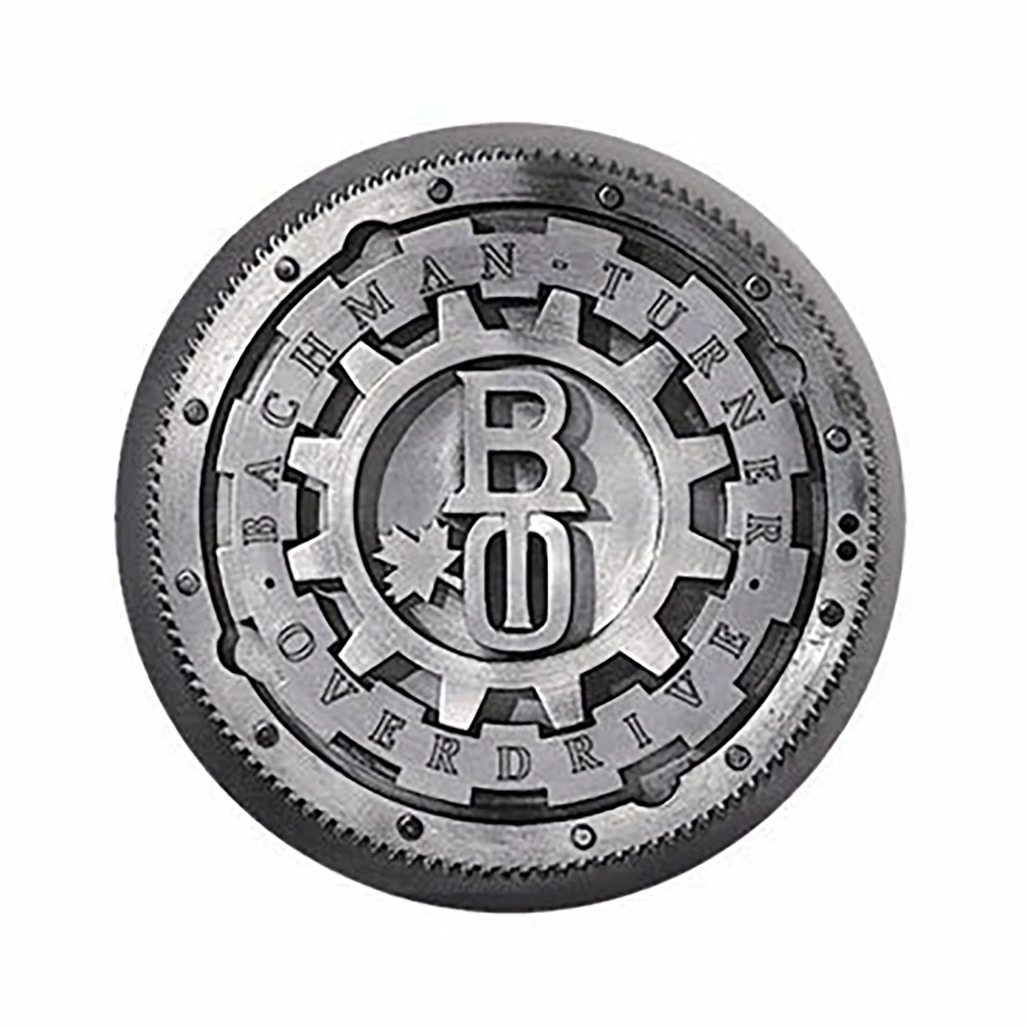 Bachman-Turner Overdrive BTO Logo Button