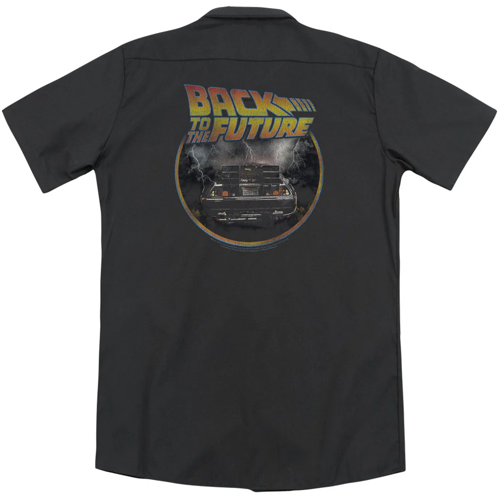 Back To The Future Back (Back Print) Workshirt - Image 2