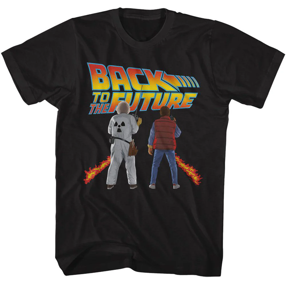 Back To The Future Bttf Doc And Marty T-shirt