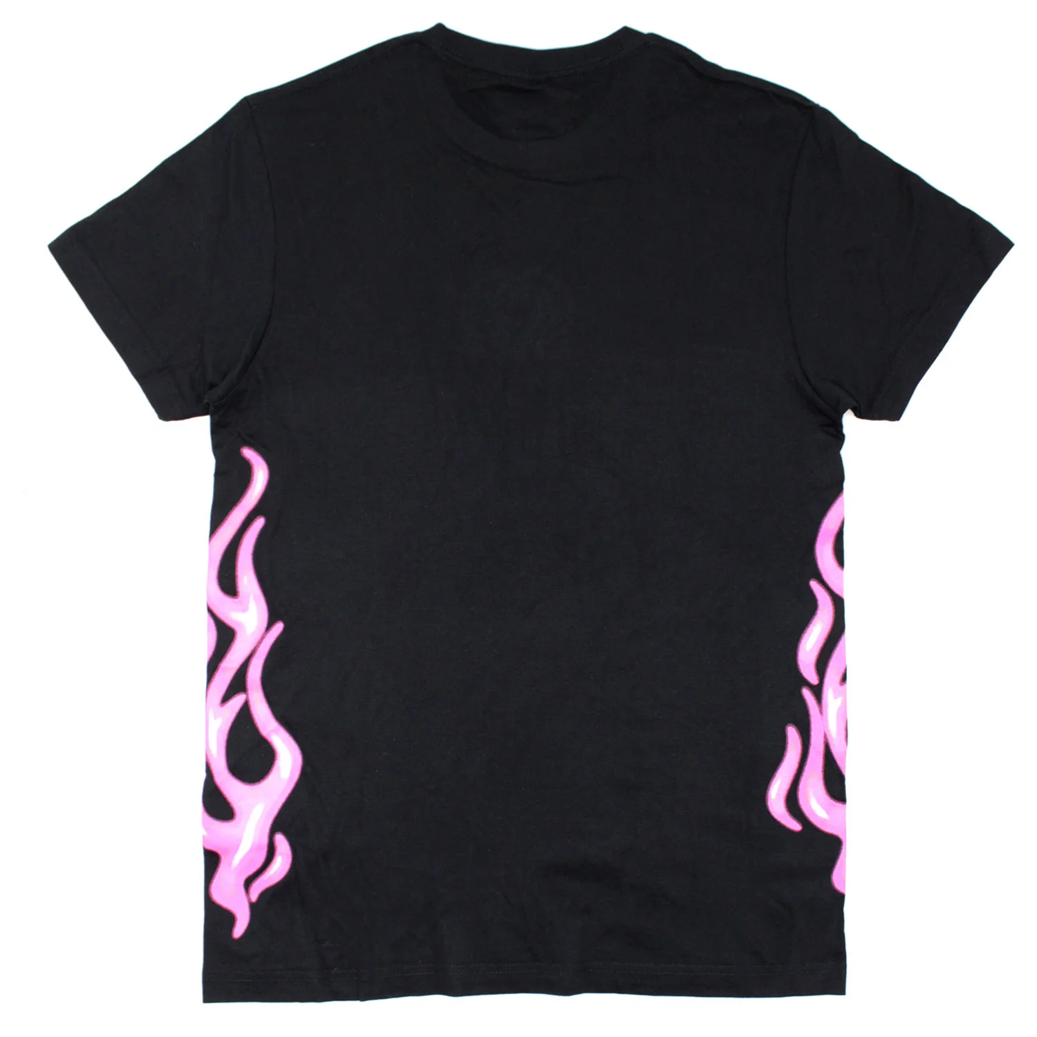 Bad Bunny Smileys & Pink Flames T-shirt - Image 2