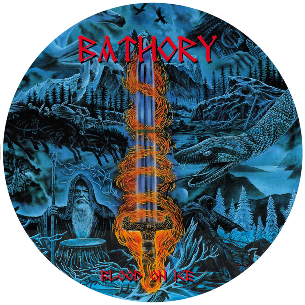 Bathory Blood On Ice Vinyl 12" Picture Disc Vinyl