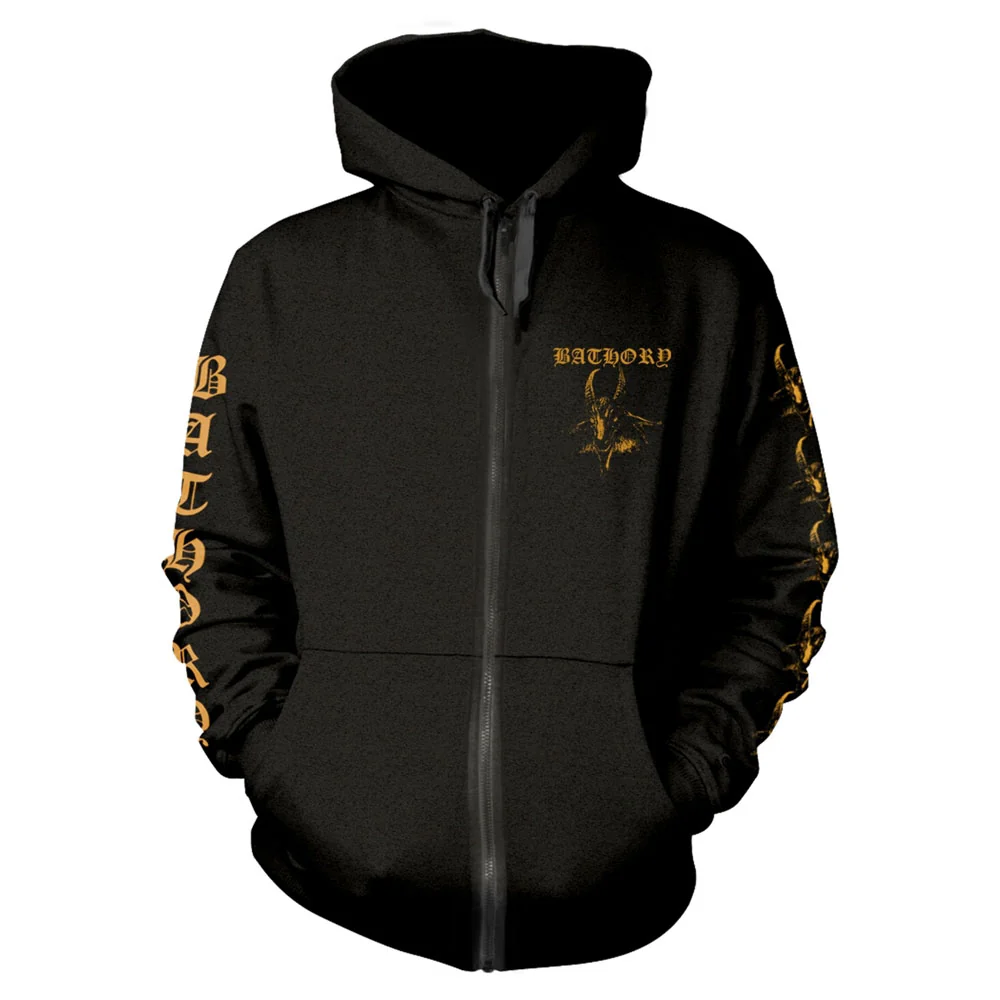 Bathory The Return Zippered Hooded Sweatshirt