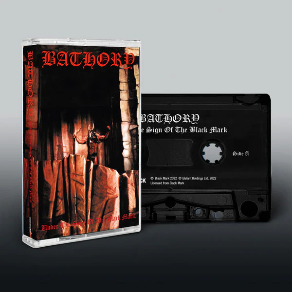 Bathory Under The Sign Of The Black Mark Music Cassette Cassette Tape
