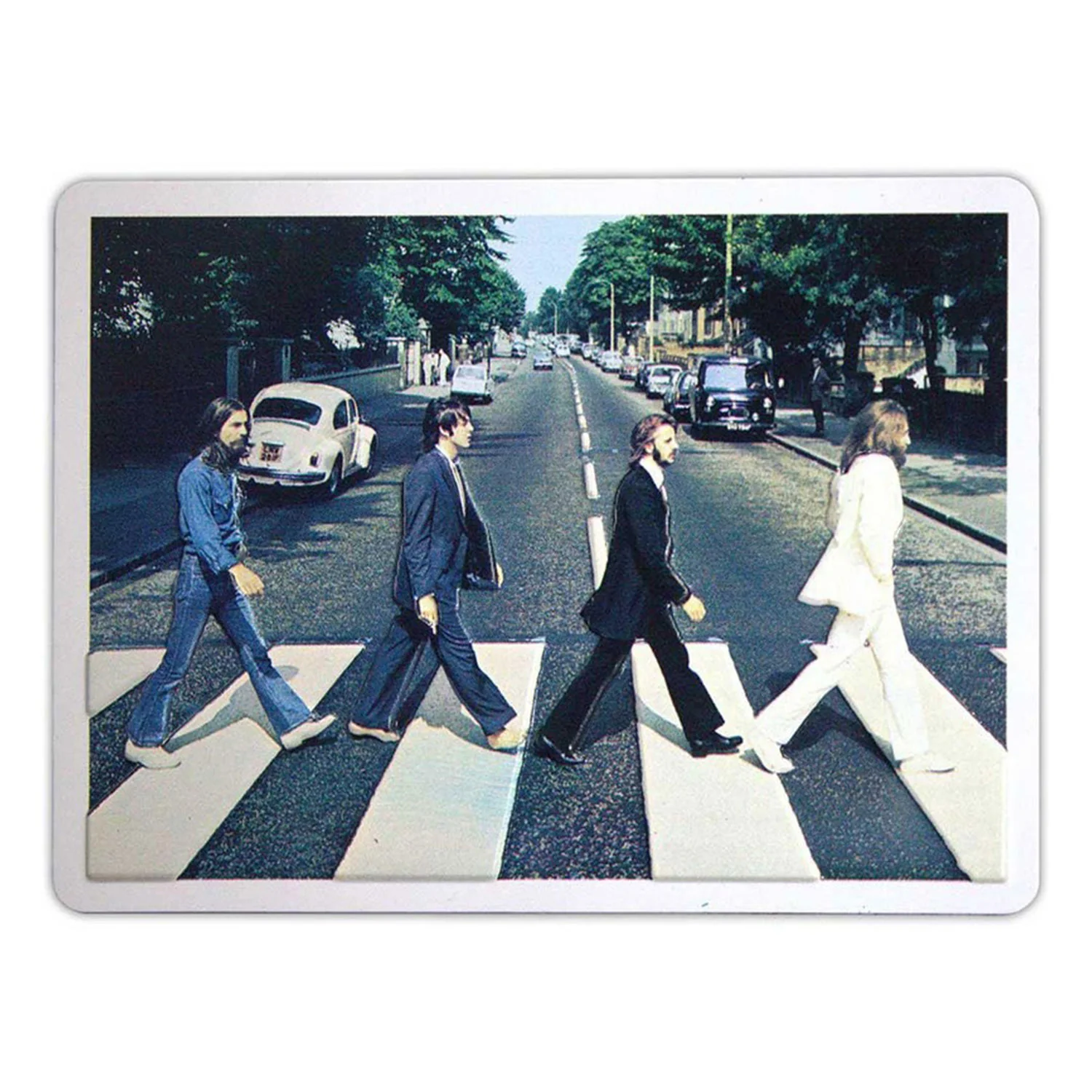 Beatles Abbey Road Embossed Magnet