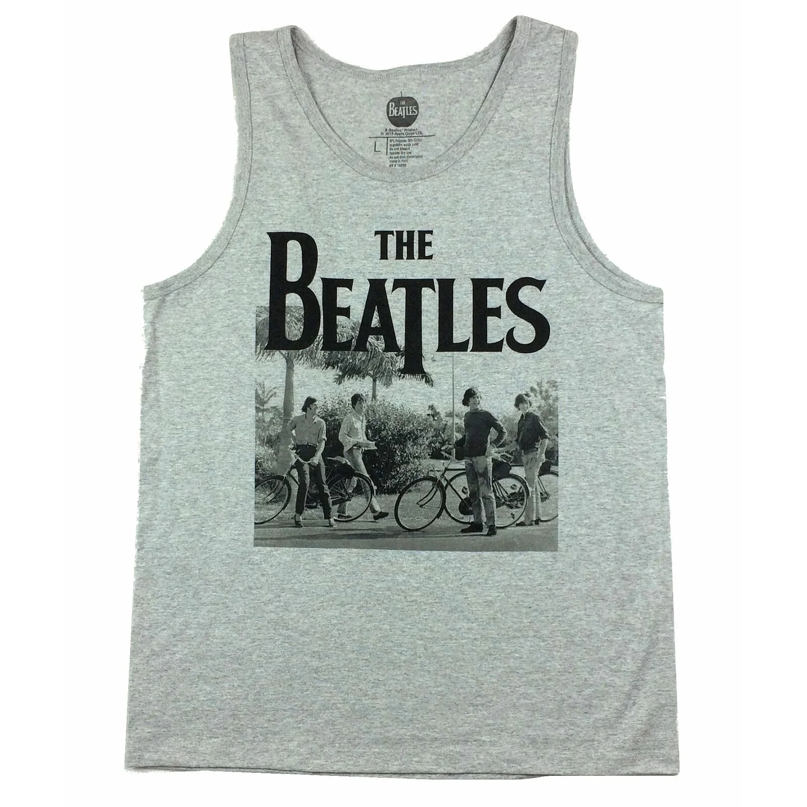 Beatles Palms Band Photo Heather Tank Mens Tank