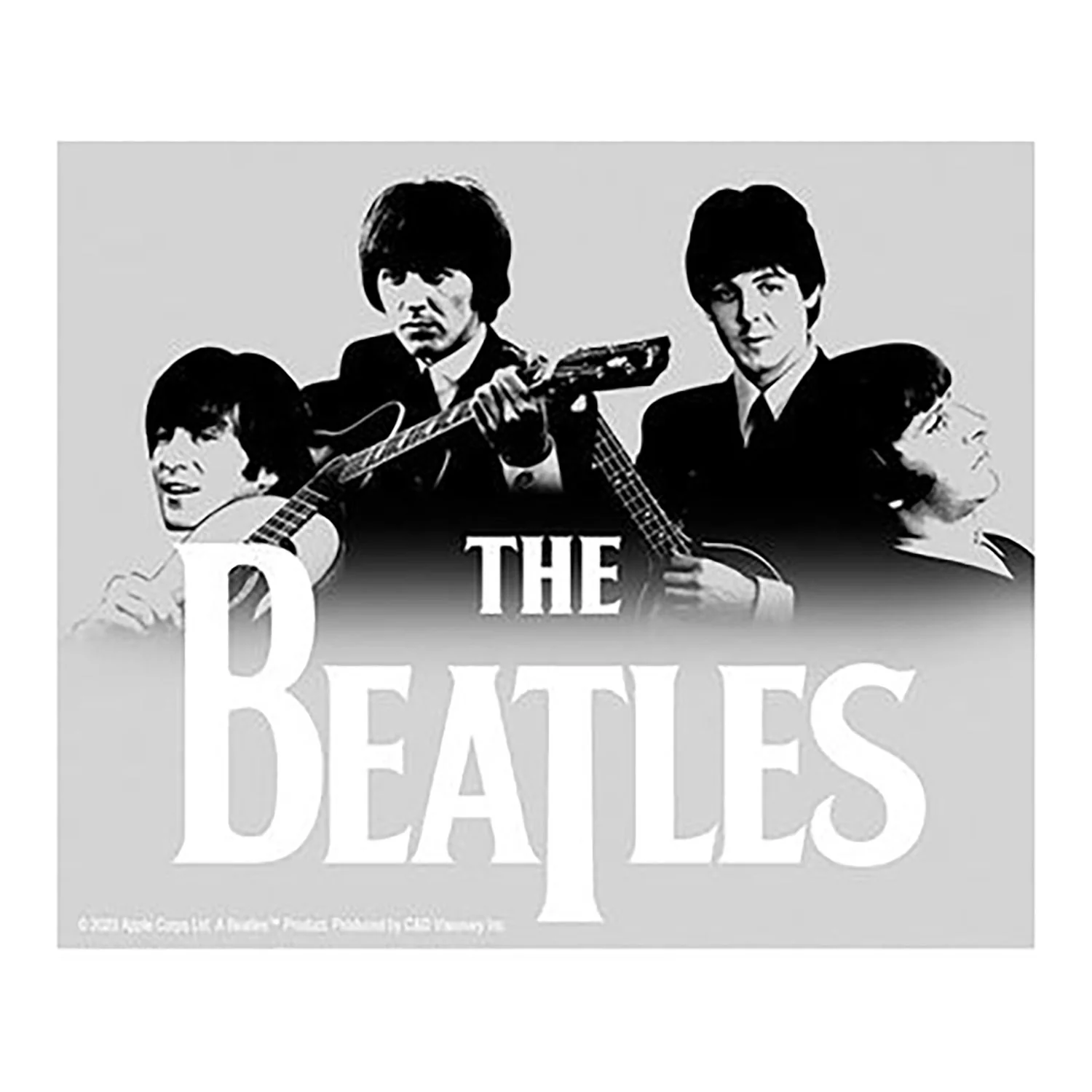 Beatles The Beatles Gradient Graphic Sticker