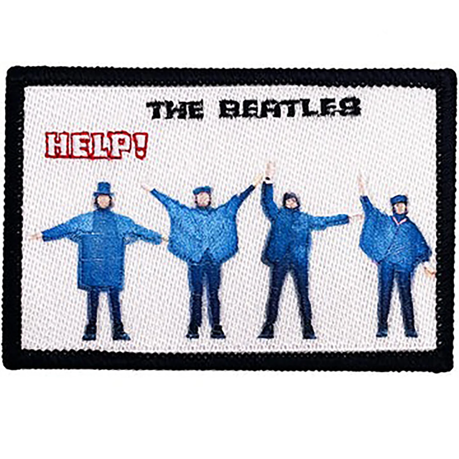 Beatles The Beatles Help! Album Embroidered Patch
