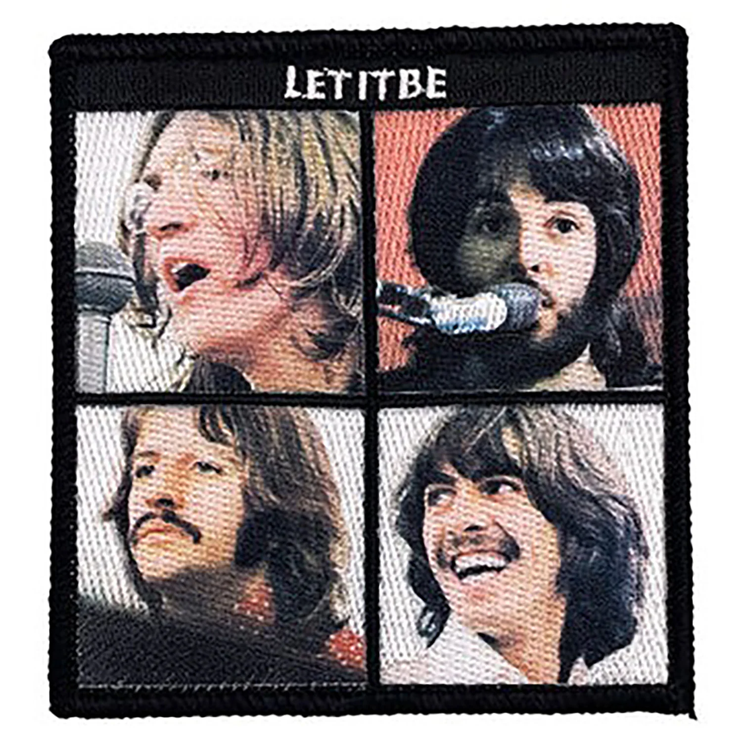 Beatles The Beatles Let It Be Embroidered Patch
