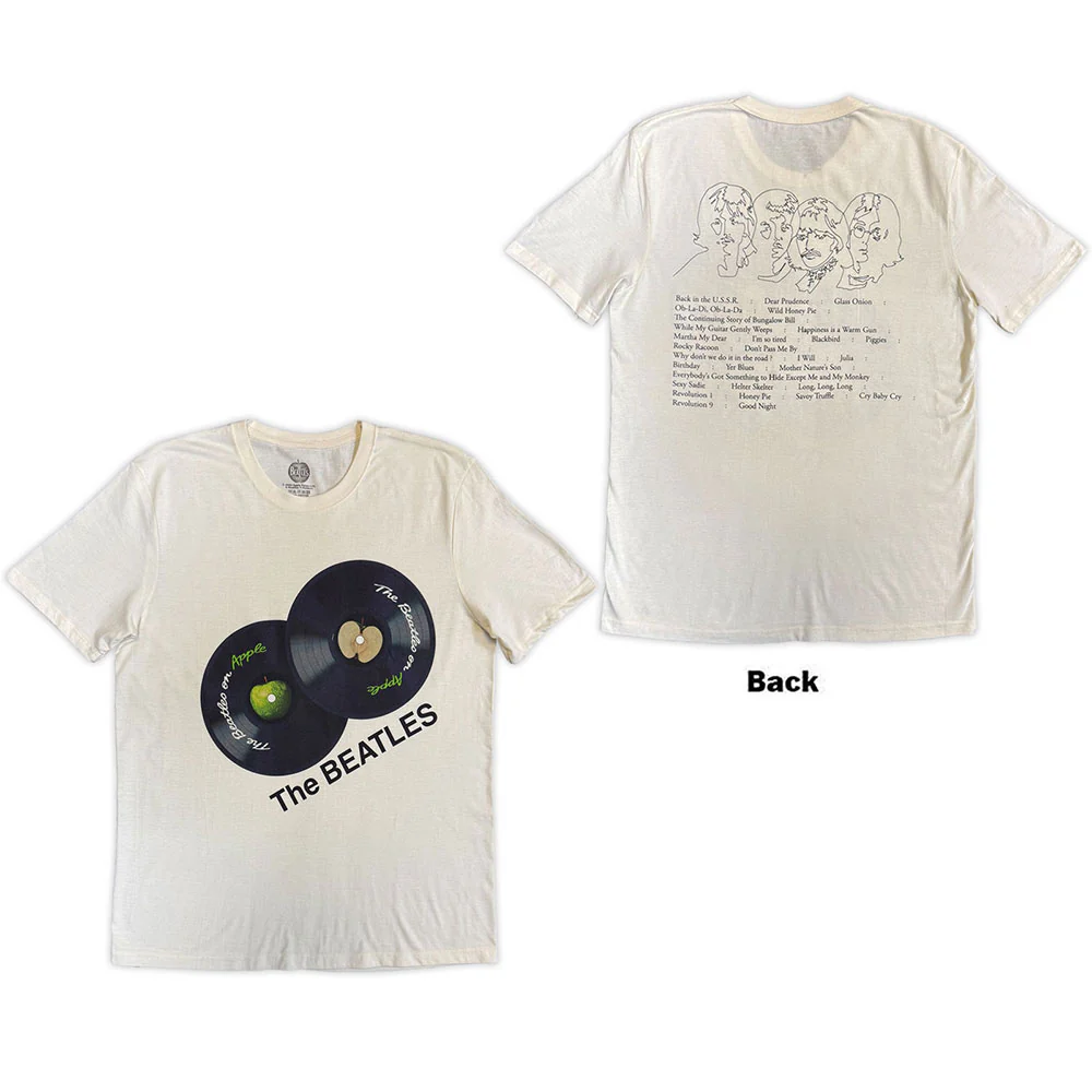 Beatles The Beatles On Apple T-shirt
