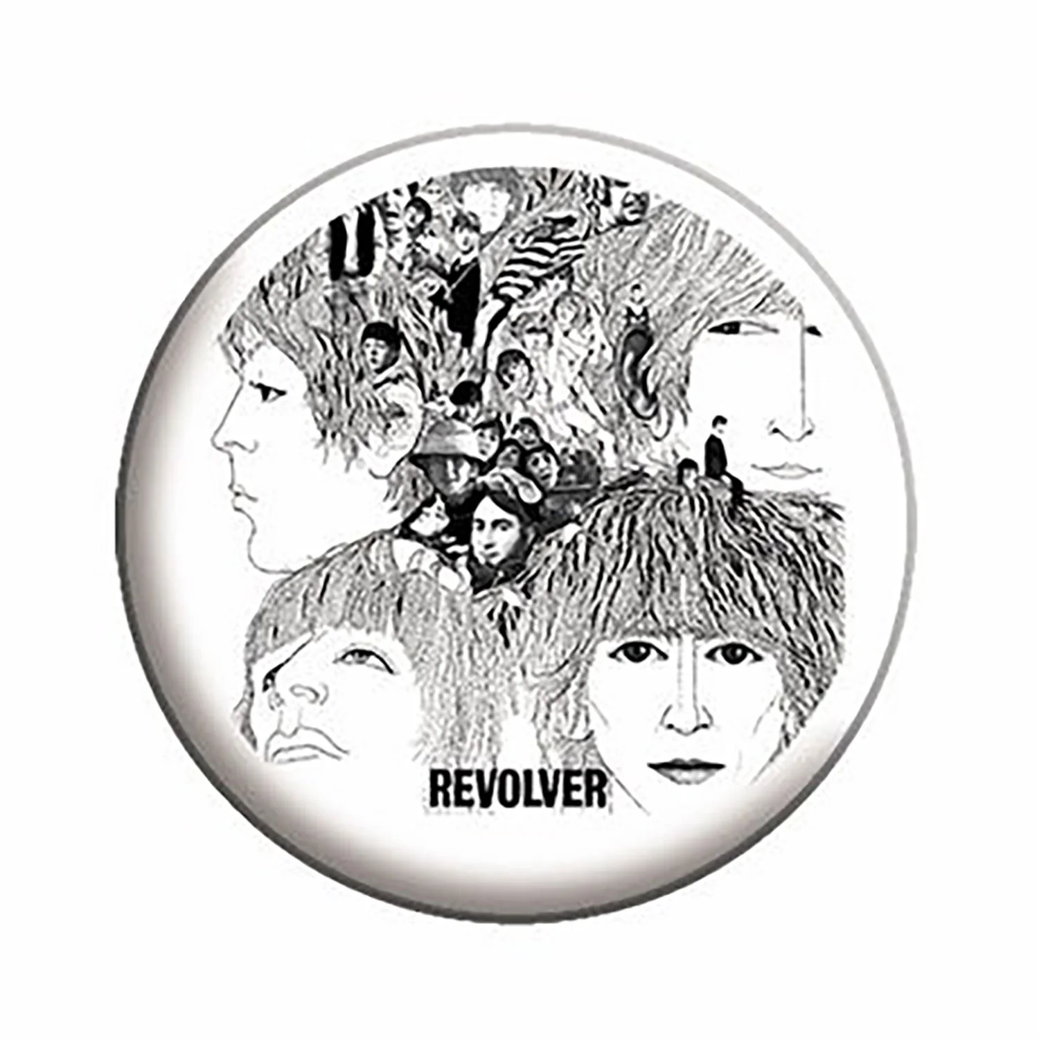 Beatles The Beatles Revolver Button