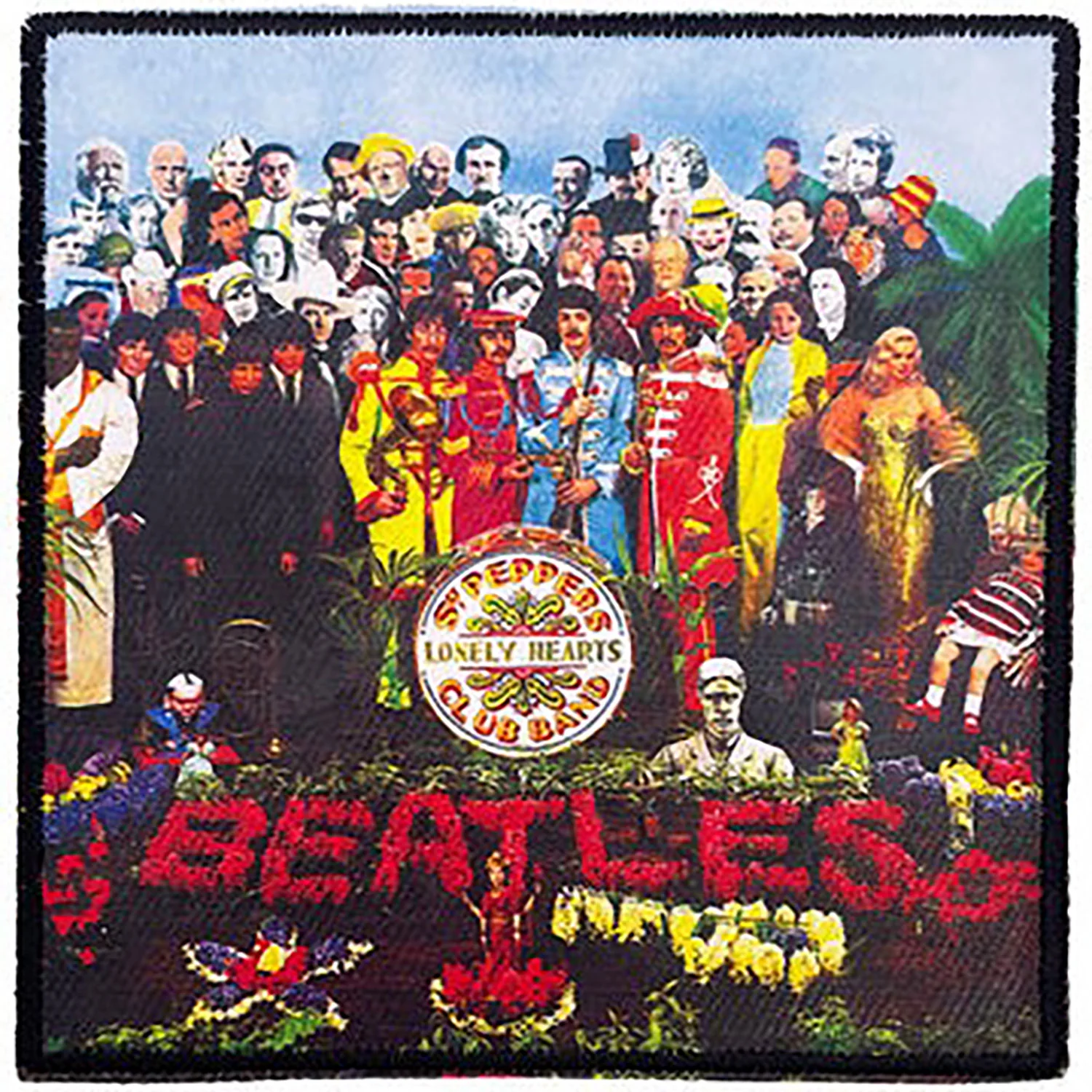 Beatles The Beatles Sgt Pepper Album Embroidered Patch