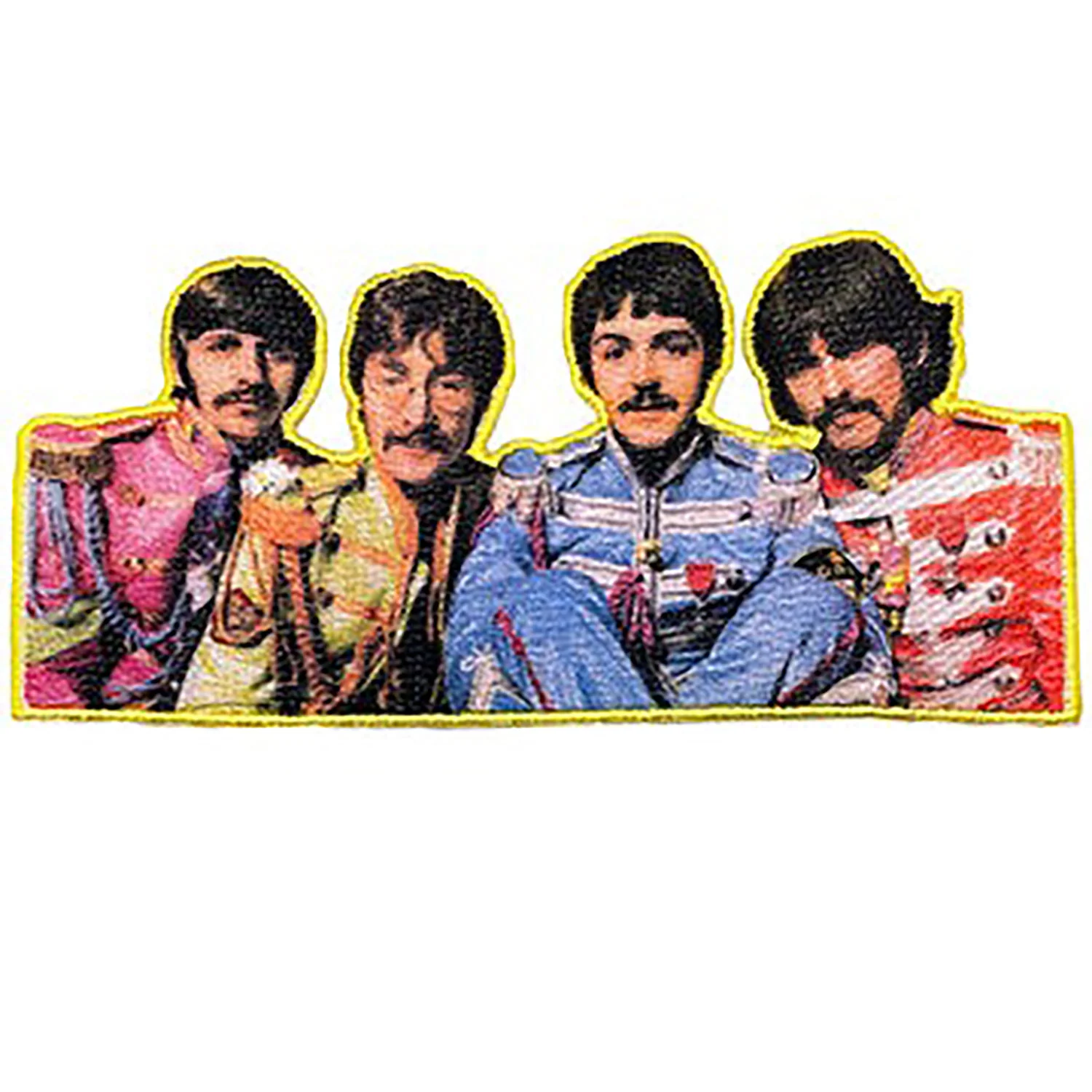 Beatles The Beatles Sgt Pepper Lineup Embroidered Patch