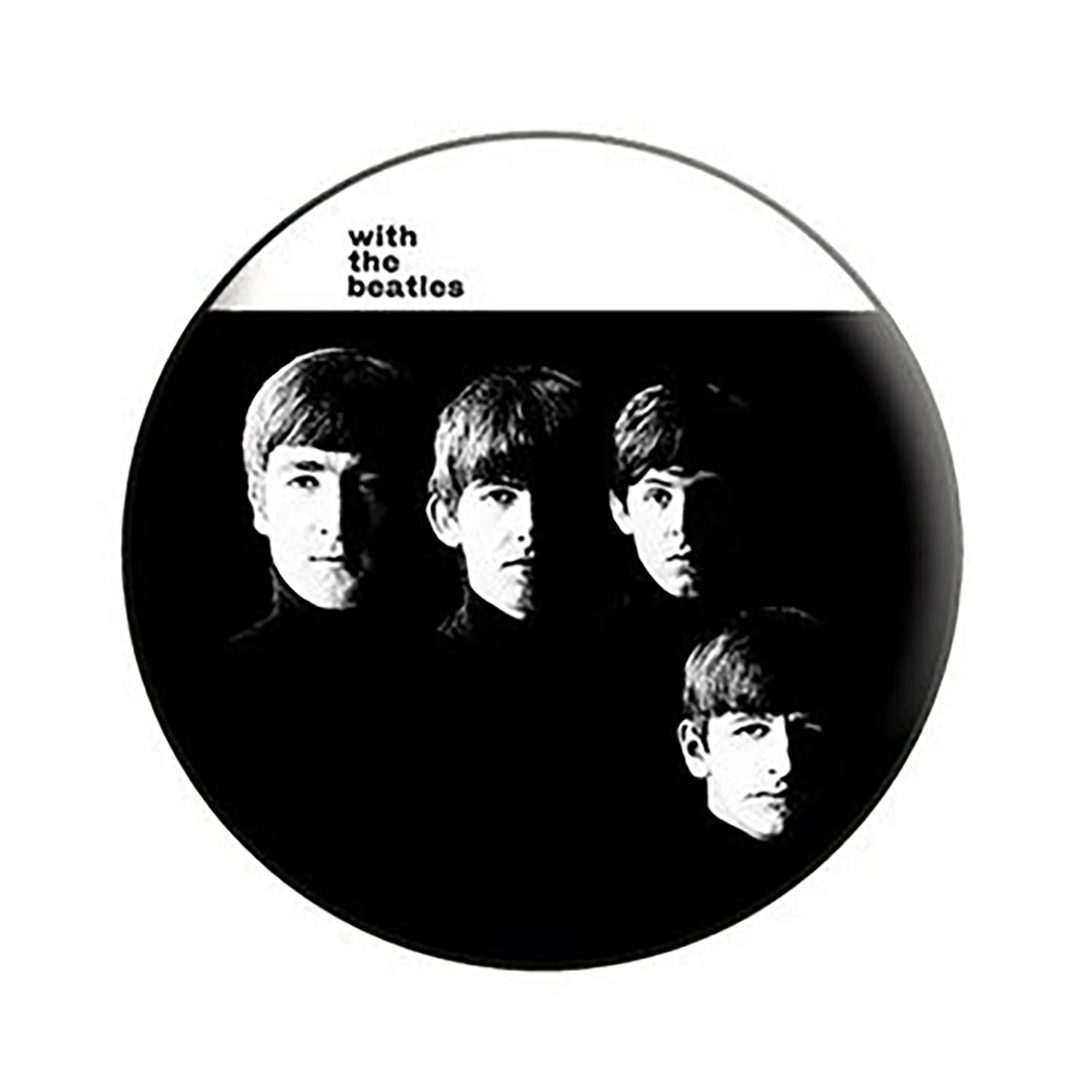 Beatles The Beatles With The Beatles Button