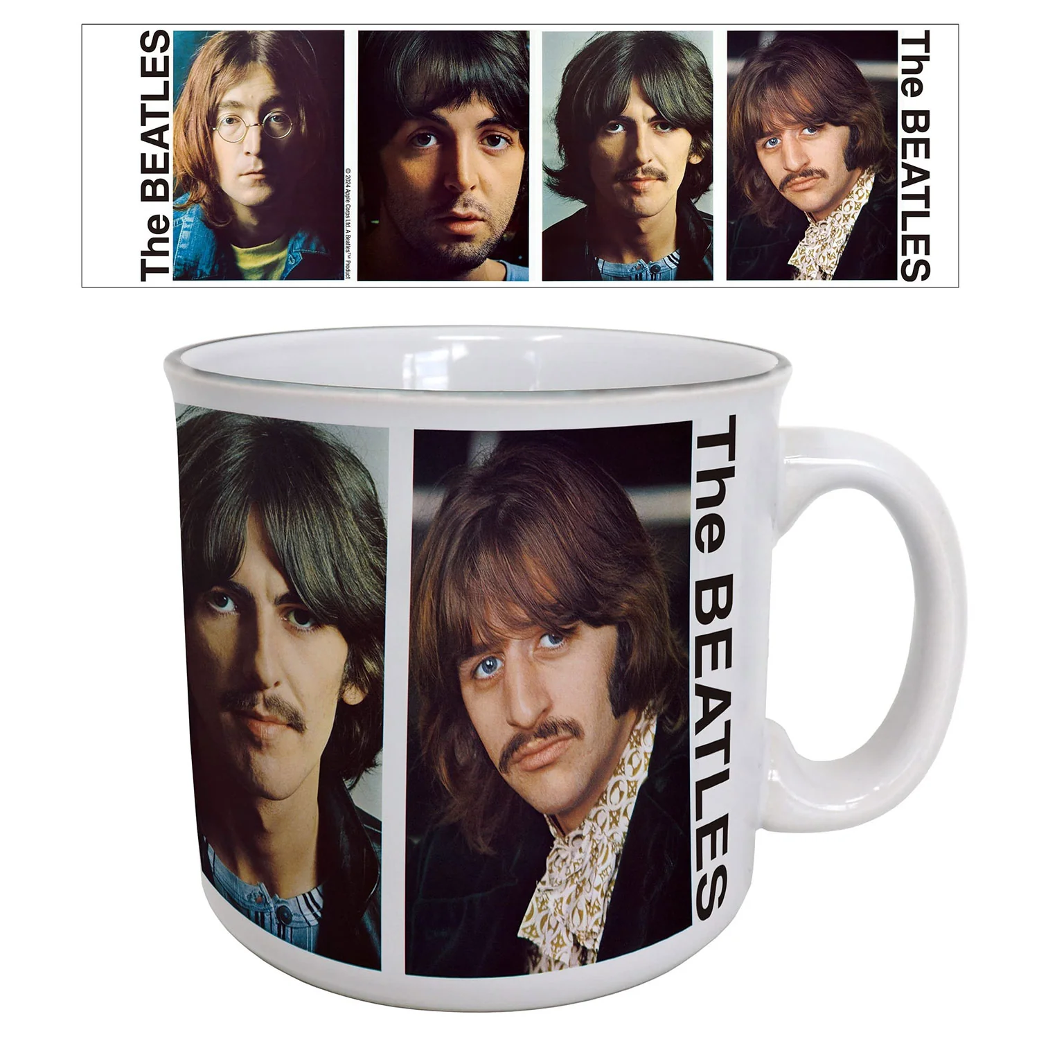 Beatles White Album Portraits Coffee Mug
