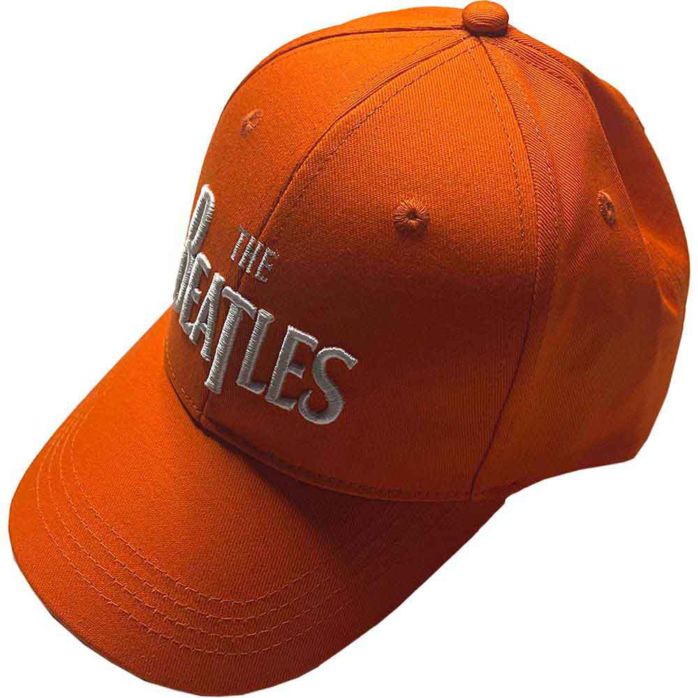 Beatles White Drop T Logo Baseball Cap