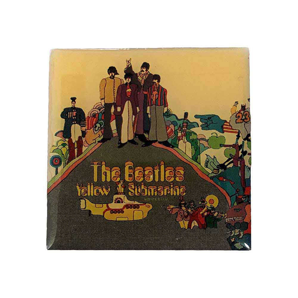 Beatles Yellow Submarine Album Pewter Pin Badge