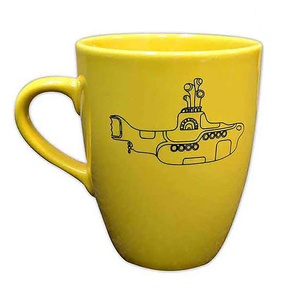 Beatles Yellow Submarine Outlines Marrow Coffee Mug - Image 2