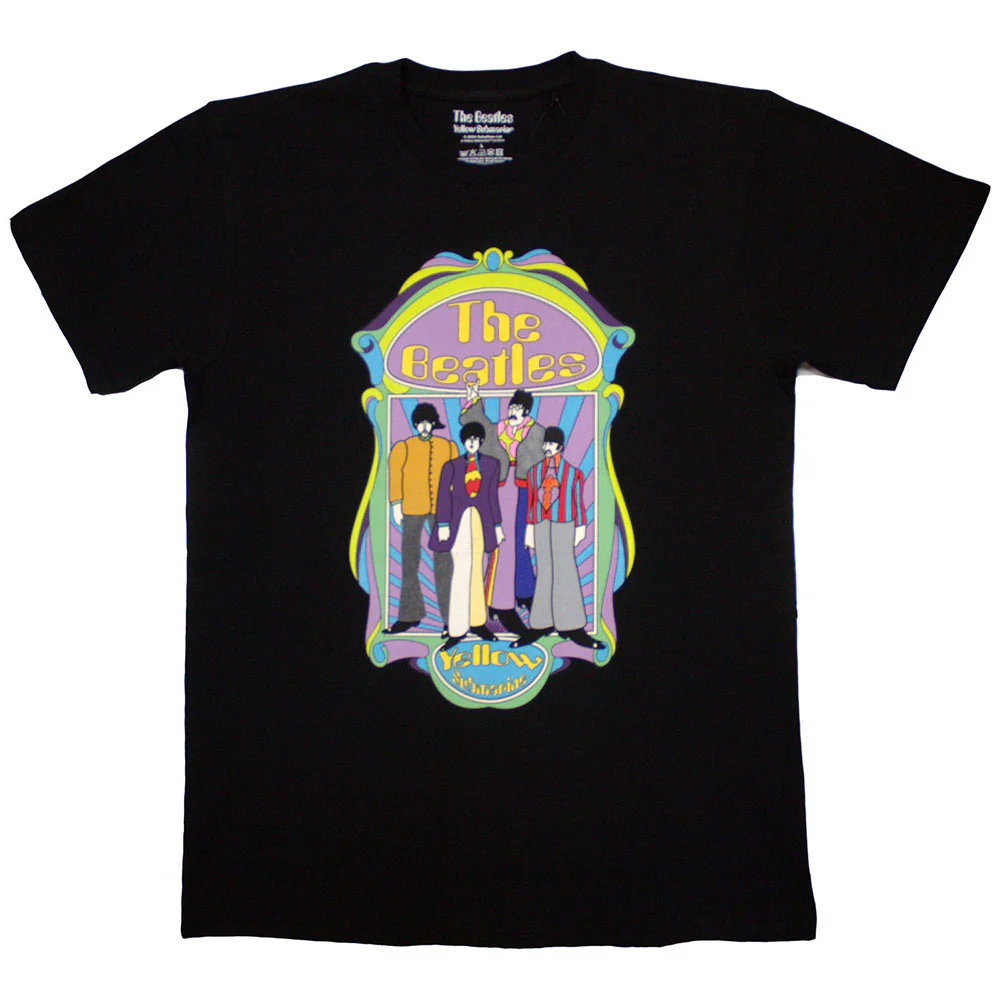 Beatles Yellow Submarine Sub Band Frame V2 T-shirt