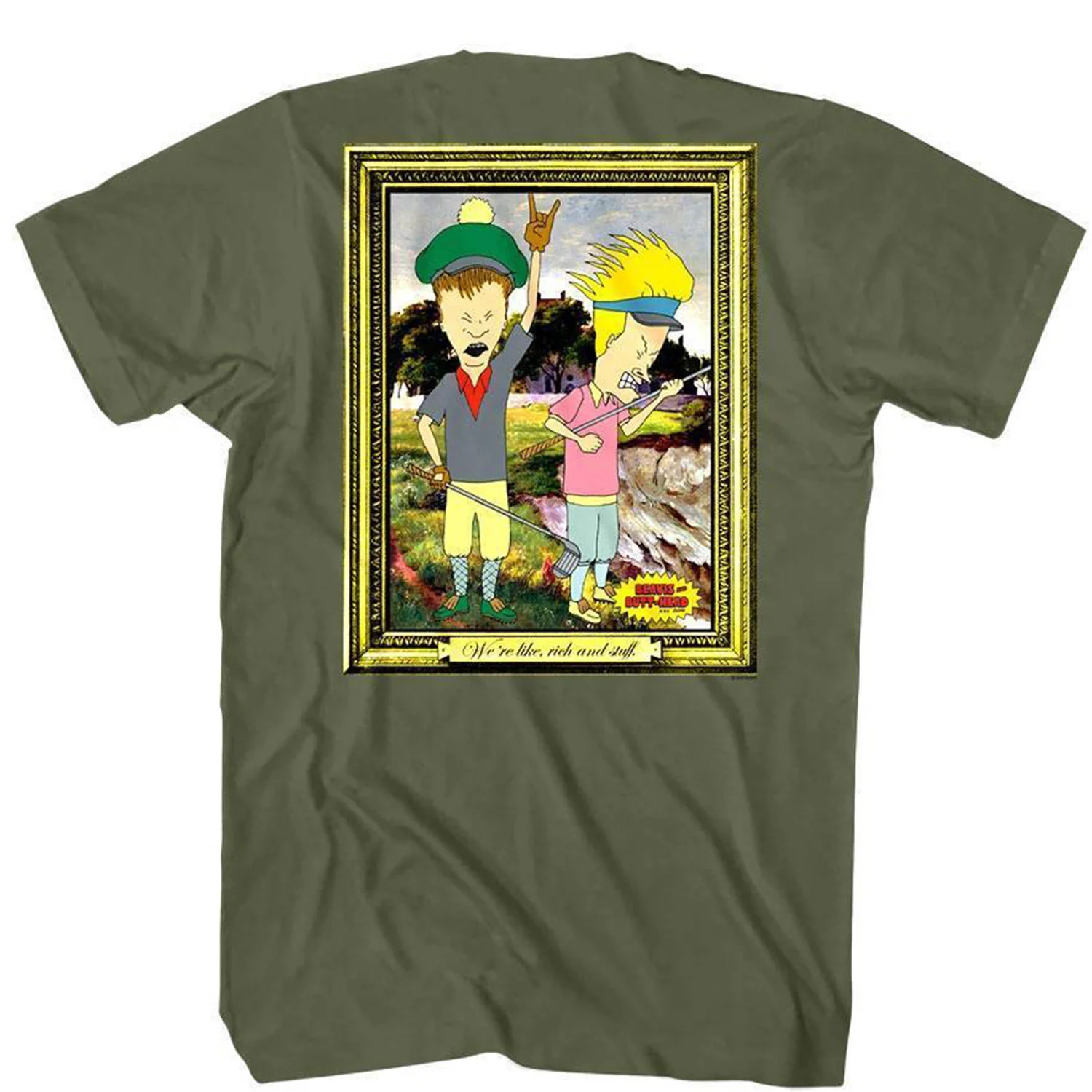 Beavis And Butthead Beavis And Butthead Rich And Stuff T-shirt - Image 2