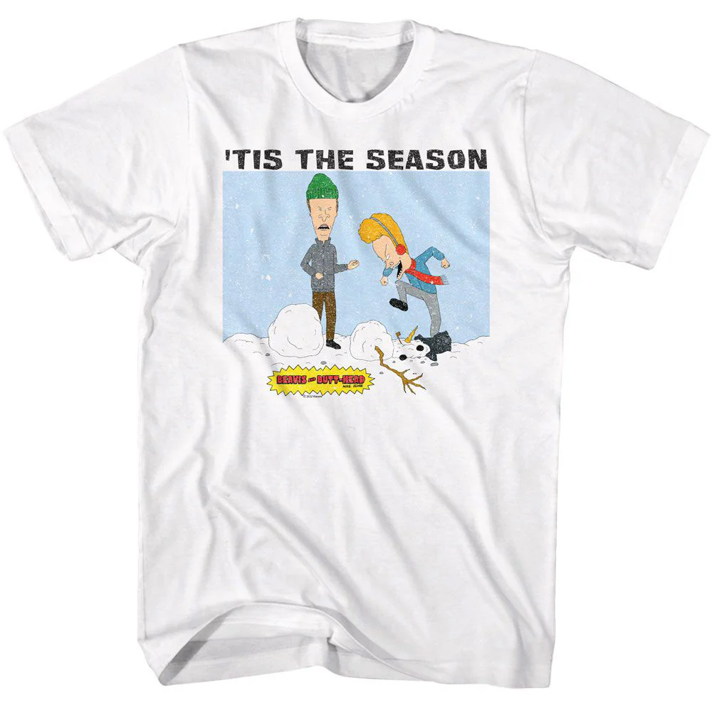 Beavis And Butthead Beavis And Butthead Tis The Season T-shirt