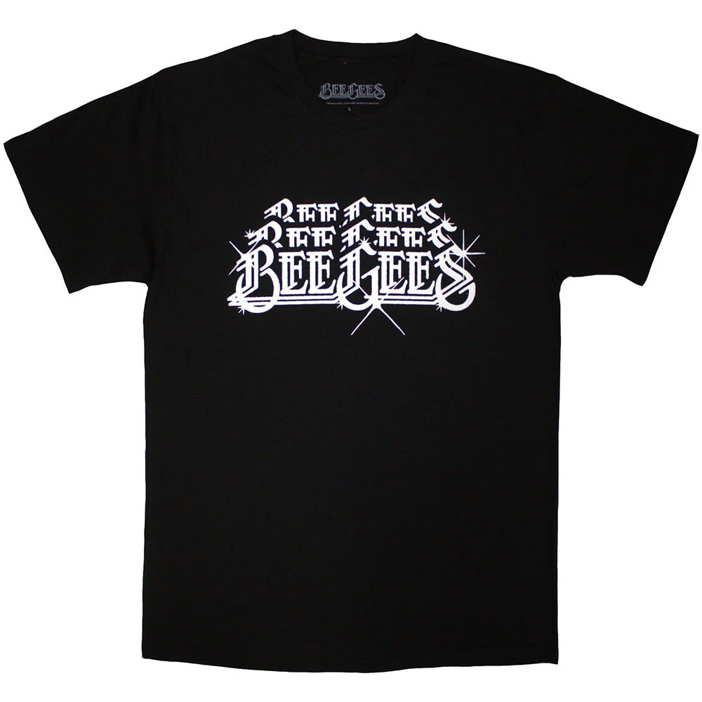 Bee Gees Stacked Logo T-shirt