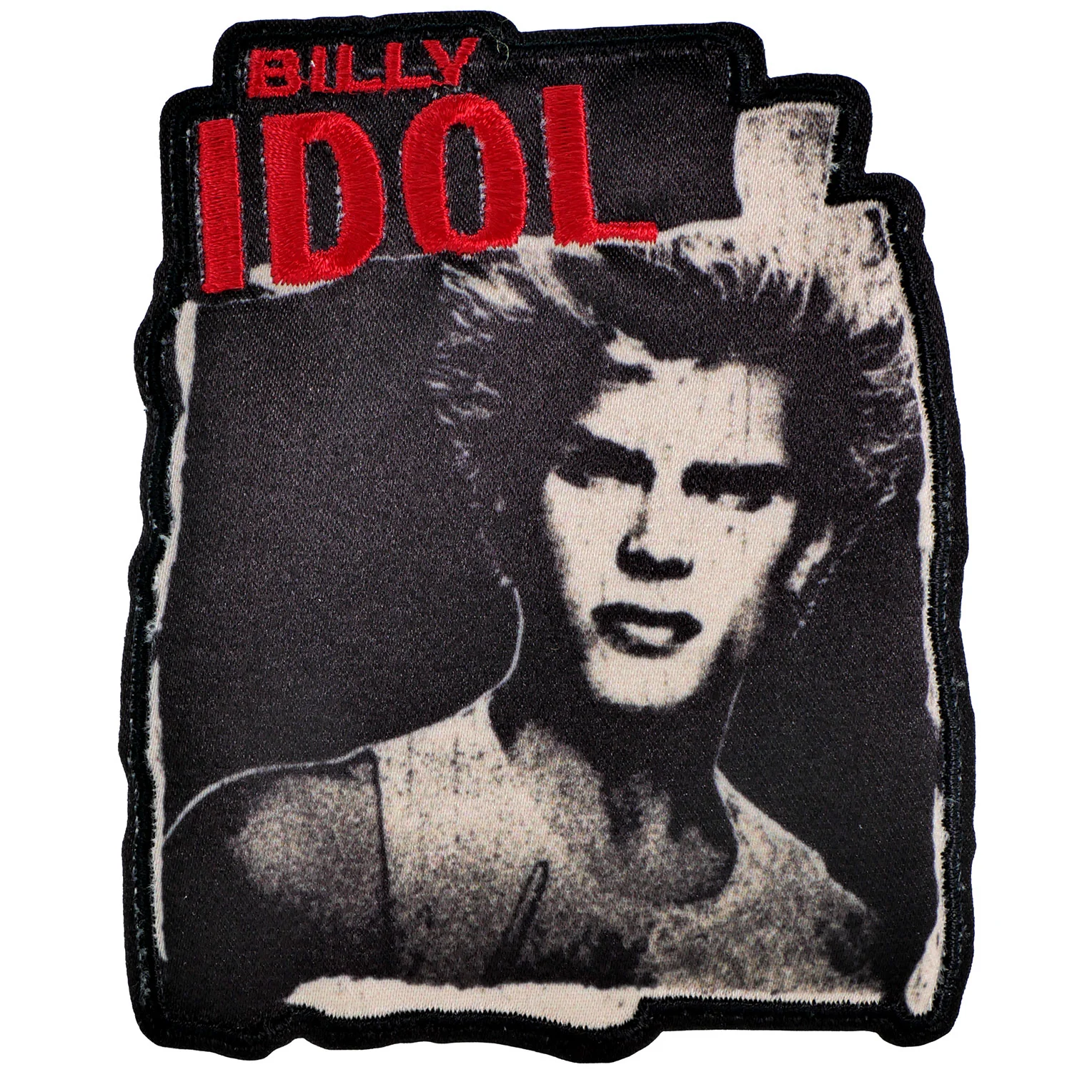 Billy Idol Poster Embroidered Patch